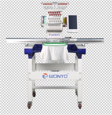 Single Head 12 dan 15 Jarum Komputerisasi Mesin Bordir 360x1200mm
